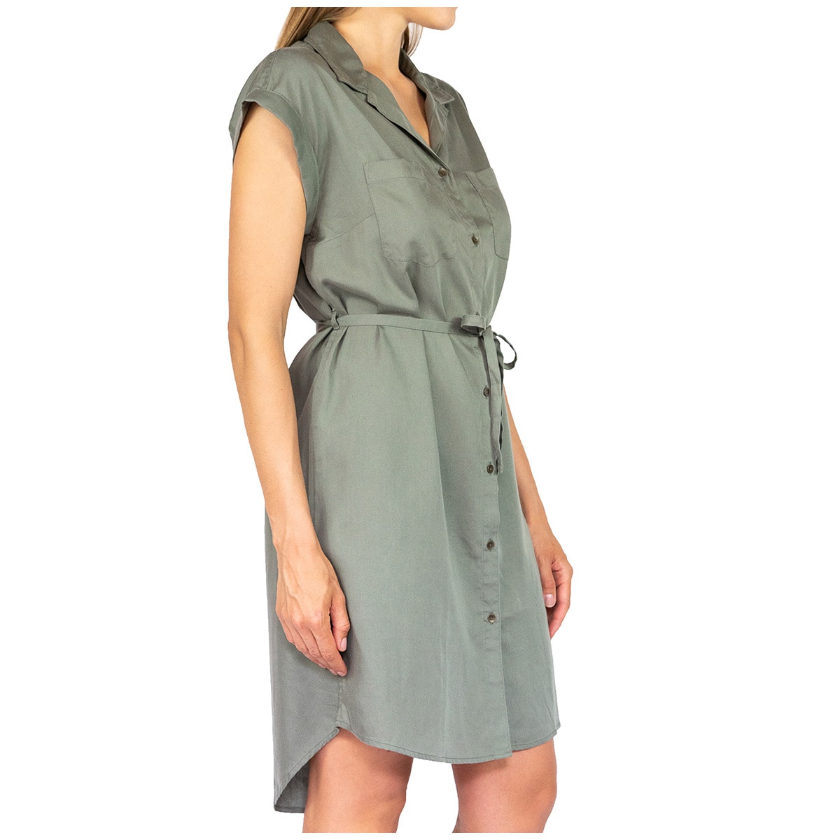 JACH's Women's Tencel Dress - Olive