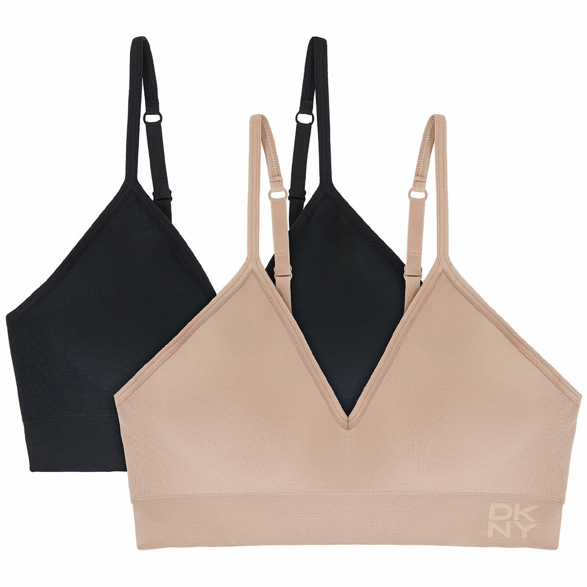 DKNY Women's Bralette 2 Pack
