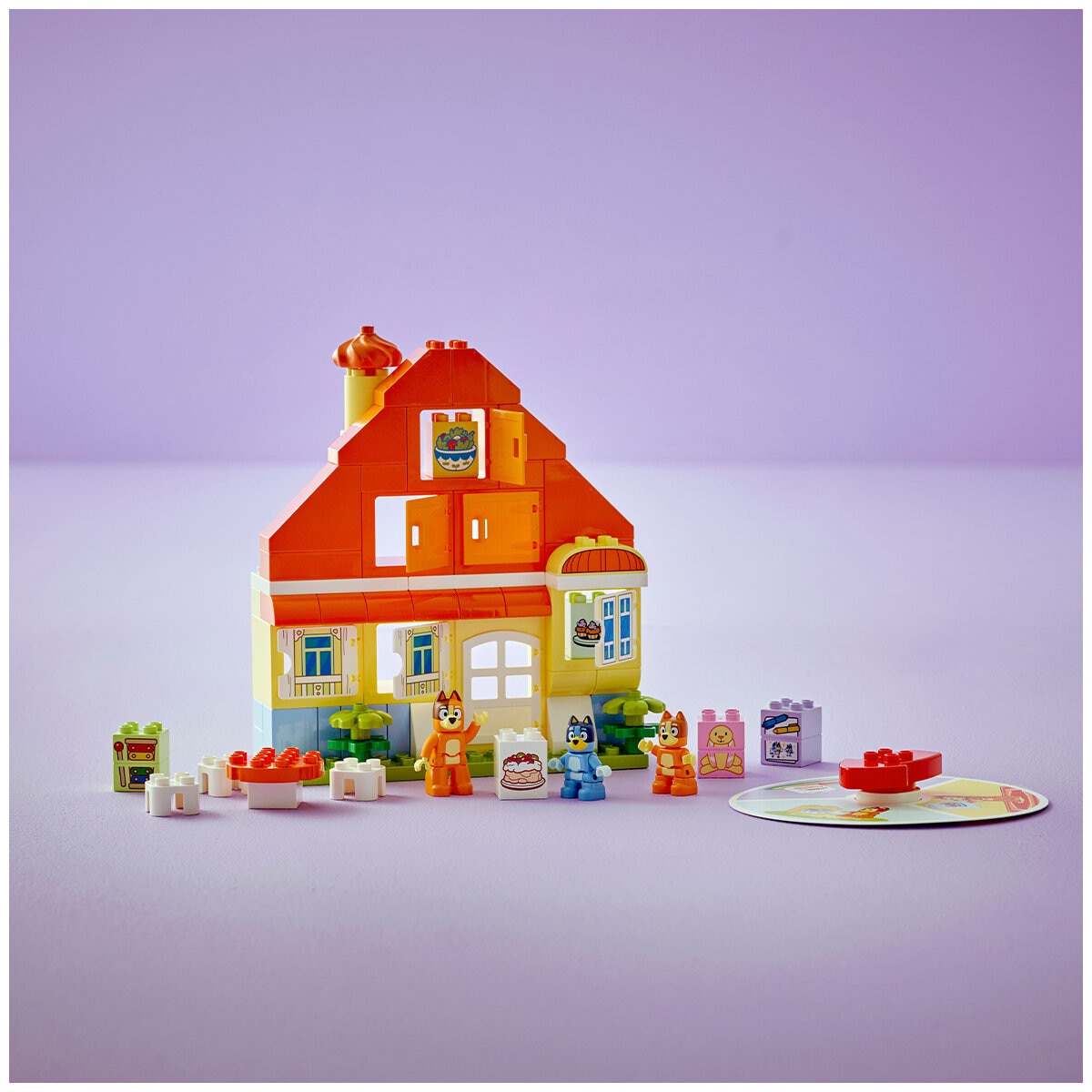 LEGO DUPLO Bluey Blueys Family House with Memory Game 10459