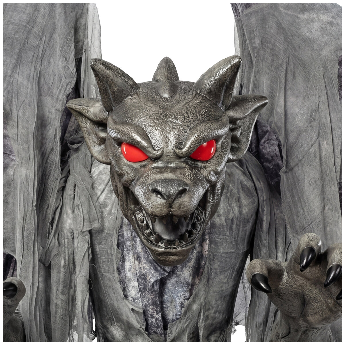 Animated Grim Stone Gargoyle 2.2M