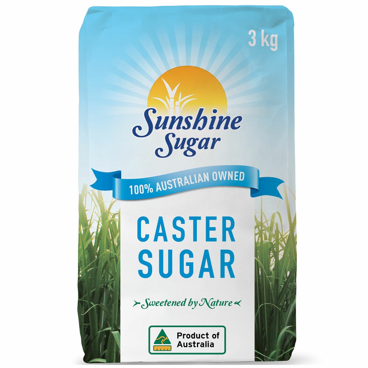 Sunshine Caster Sugar 3kg