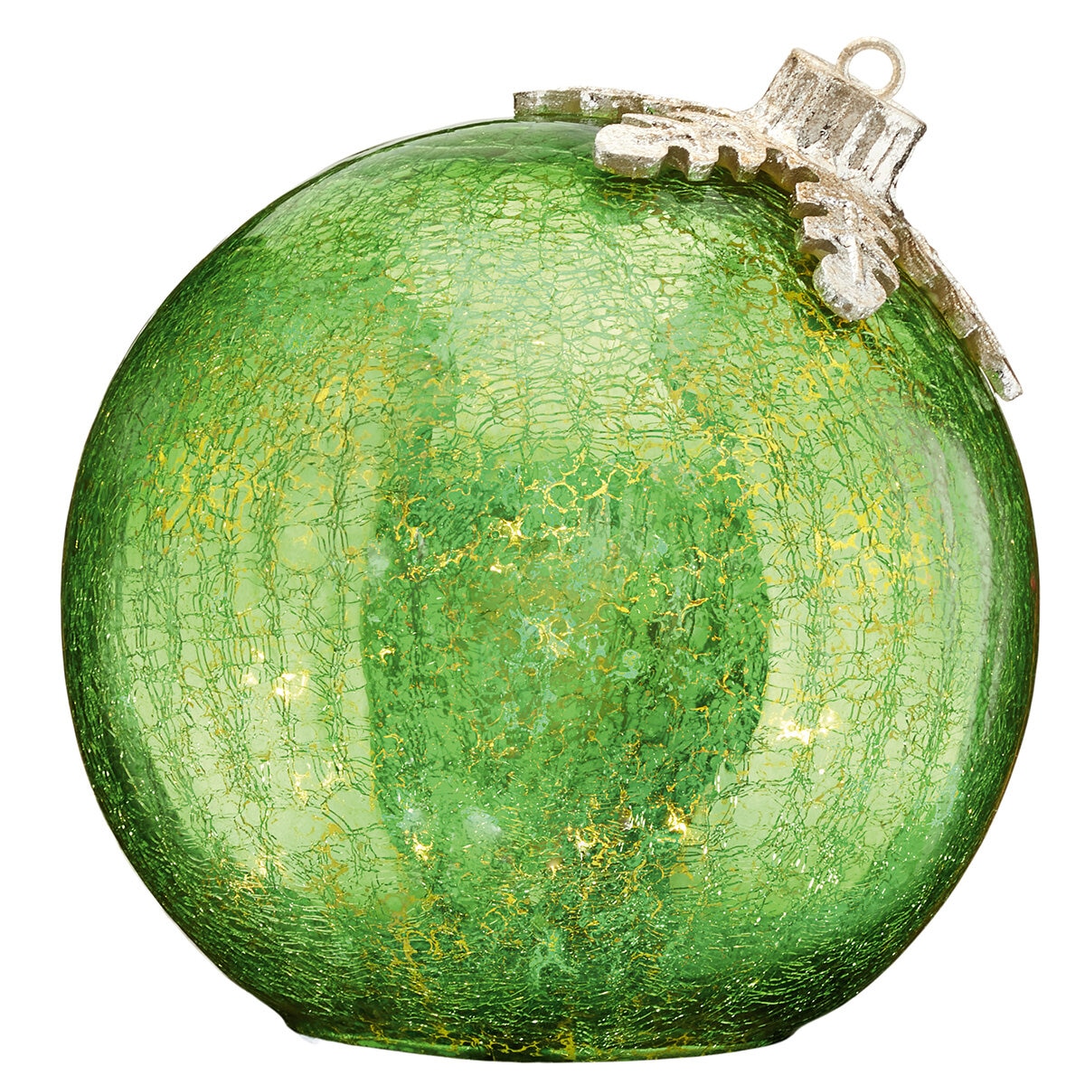 Glass Ornament Decor 3pc
