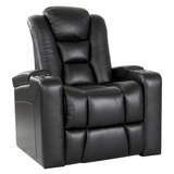 Valencia Theater Seating Venice 1 Seater Recliner Black