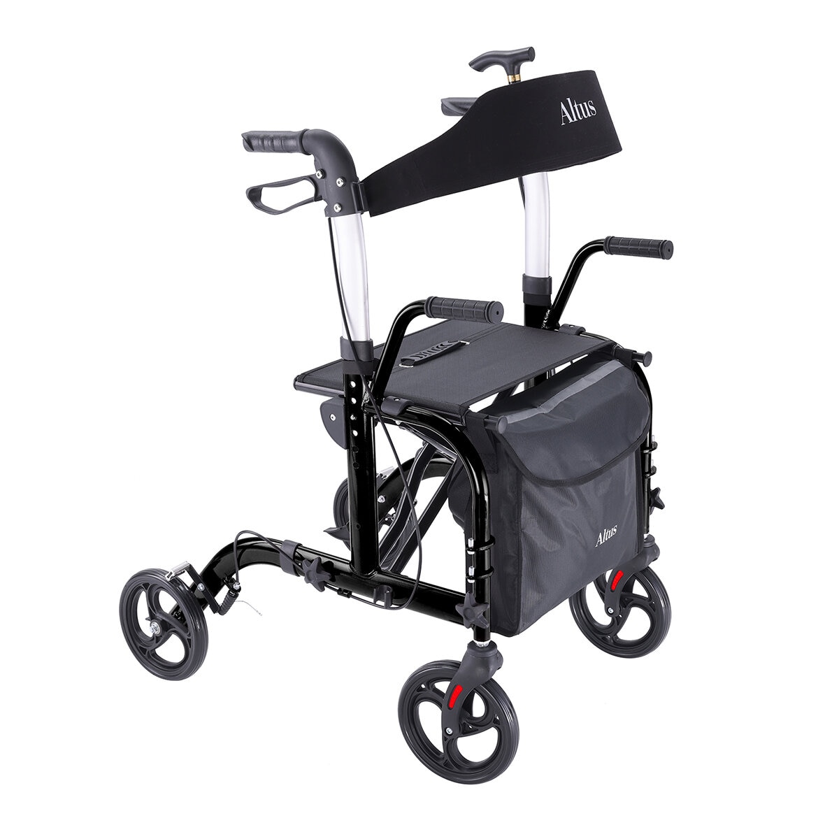 Altus Hybrid Duo 2-in-1 Mobility Rollator and Transit Wheelchair