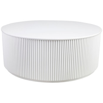 CAFE Lighting & Living Nomad Round Coffee Table White