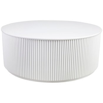 CAFE LIGHTING & LIVING Nomad Round Coffee Table White