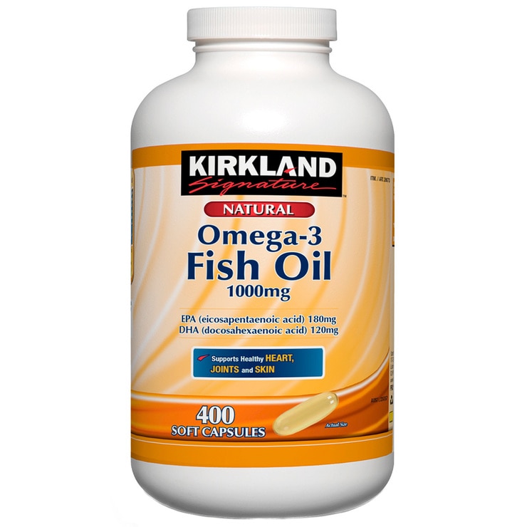 Kirkland Signature Omega 3 Fish Oil 