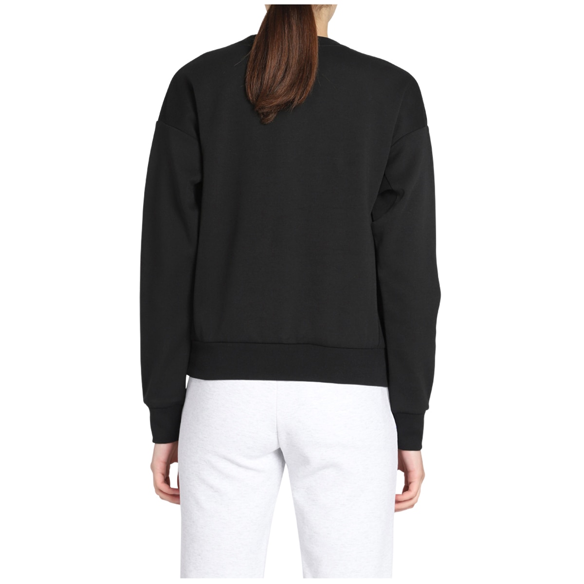 Le Coq Women's Long Sleeve Lia Crew Black