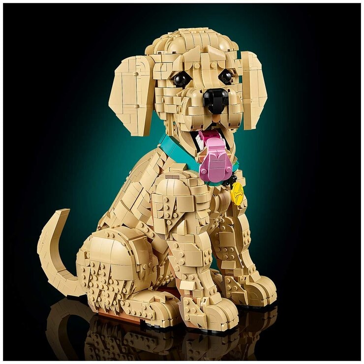 LEGO Icons Golden Retriever Puppy 11384