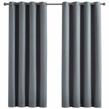 Piper Blackout Curtain Window Panel 2 Pack Denim Blue