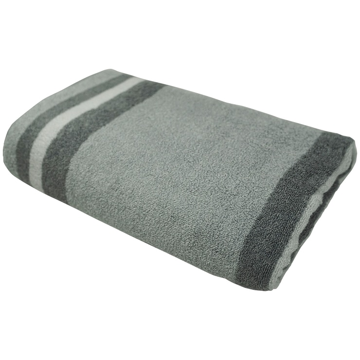 Trident Tru Melange Bath Towel Grey Costco Australia