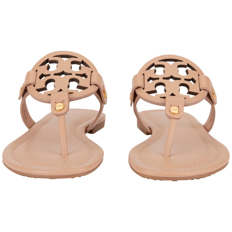 Tory Burch Miller Sandals Light Tan Make up