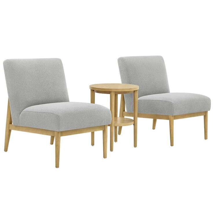Thomasville Fabric Chair And Accent 3 Piece Table Set Thomasville Fabric Chair And Accent 3 Piece Table Set
