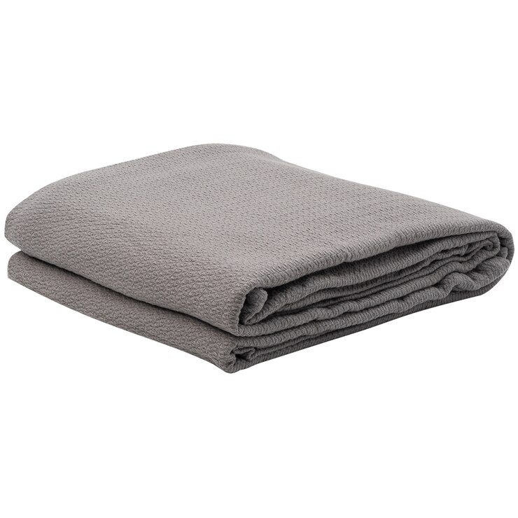 Jason Jacquard Cotton Blanket Single/Double Bed Costco Australia