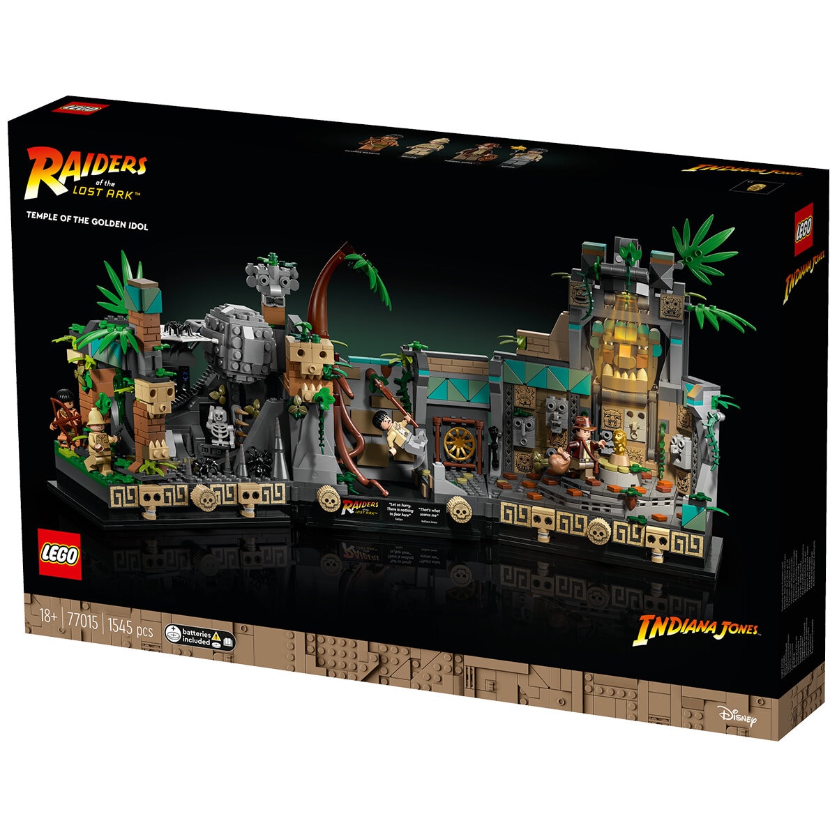 LEGO Indiana Jones Temple of the Golden Idol 77015