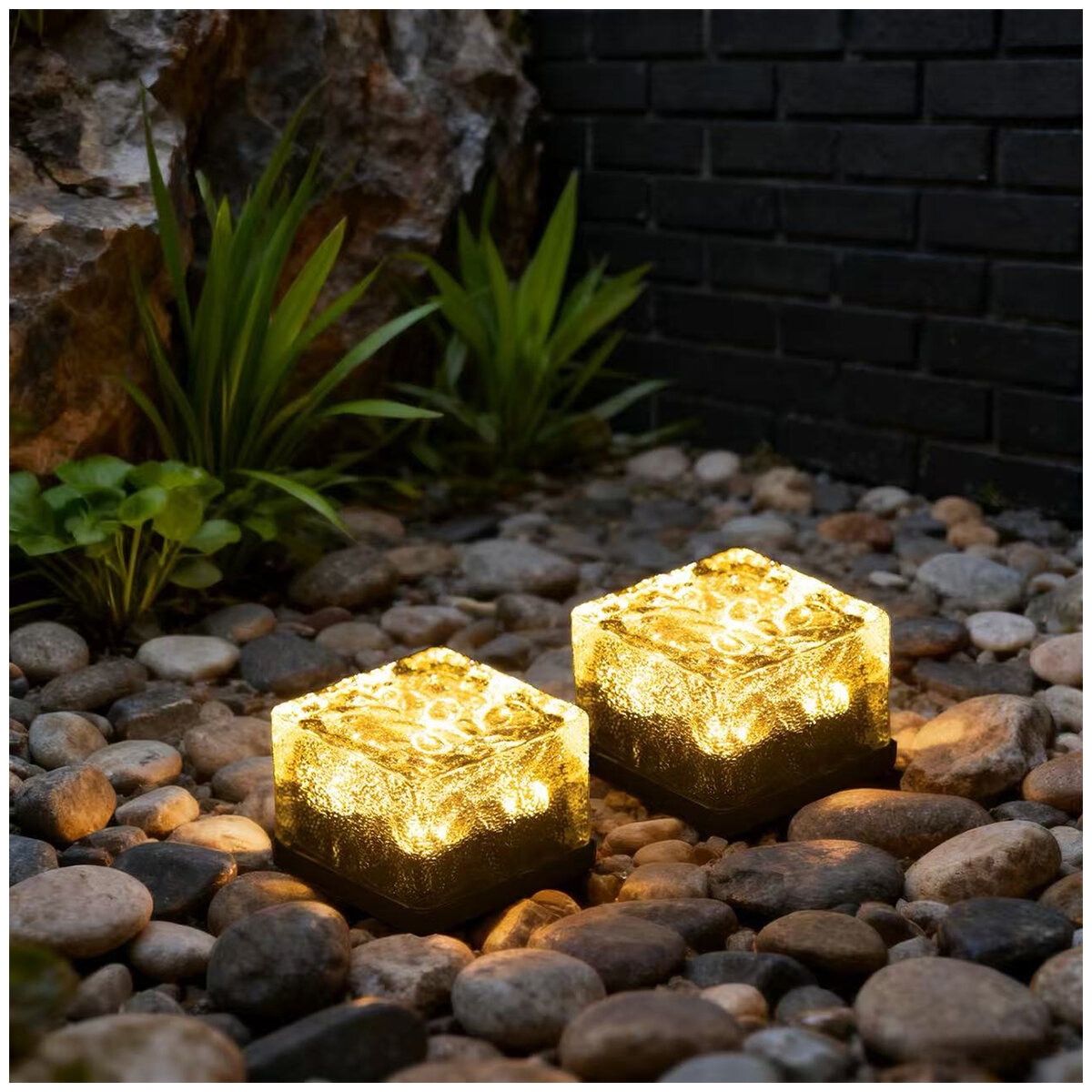 Solar Brick Light 6 Pack