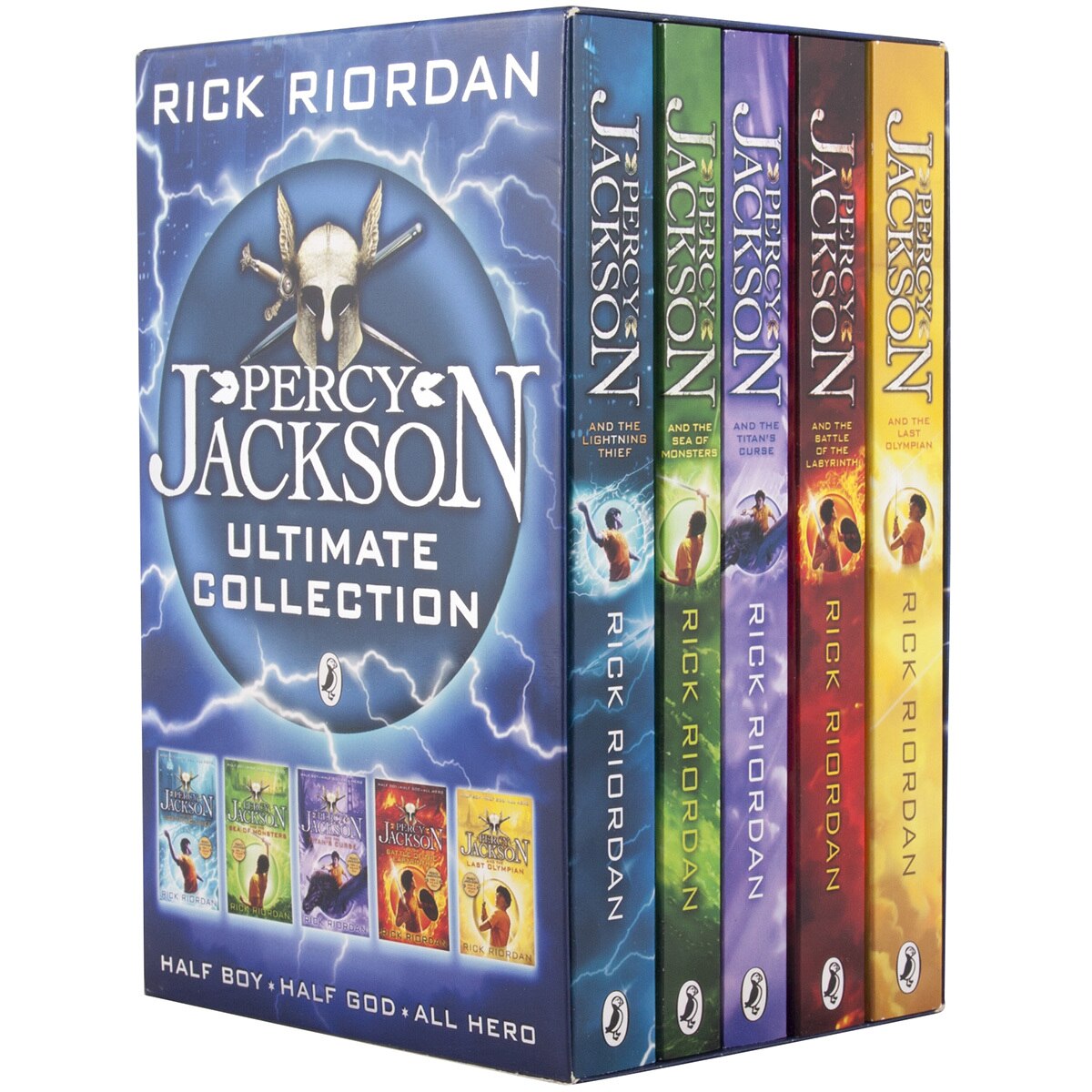 Percy Jackson 5 Books Collection Box Set Costco Australia