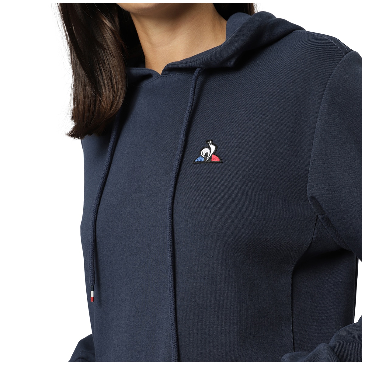 Le Coq Essentiel Hooded Sweater - Dress Blue