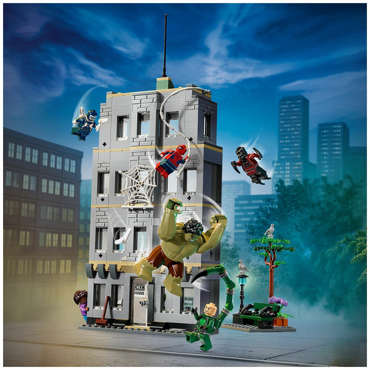 LEGO Marvel Spider-Man vs. Hulk Epic Clash 76350