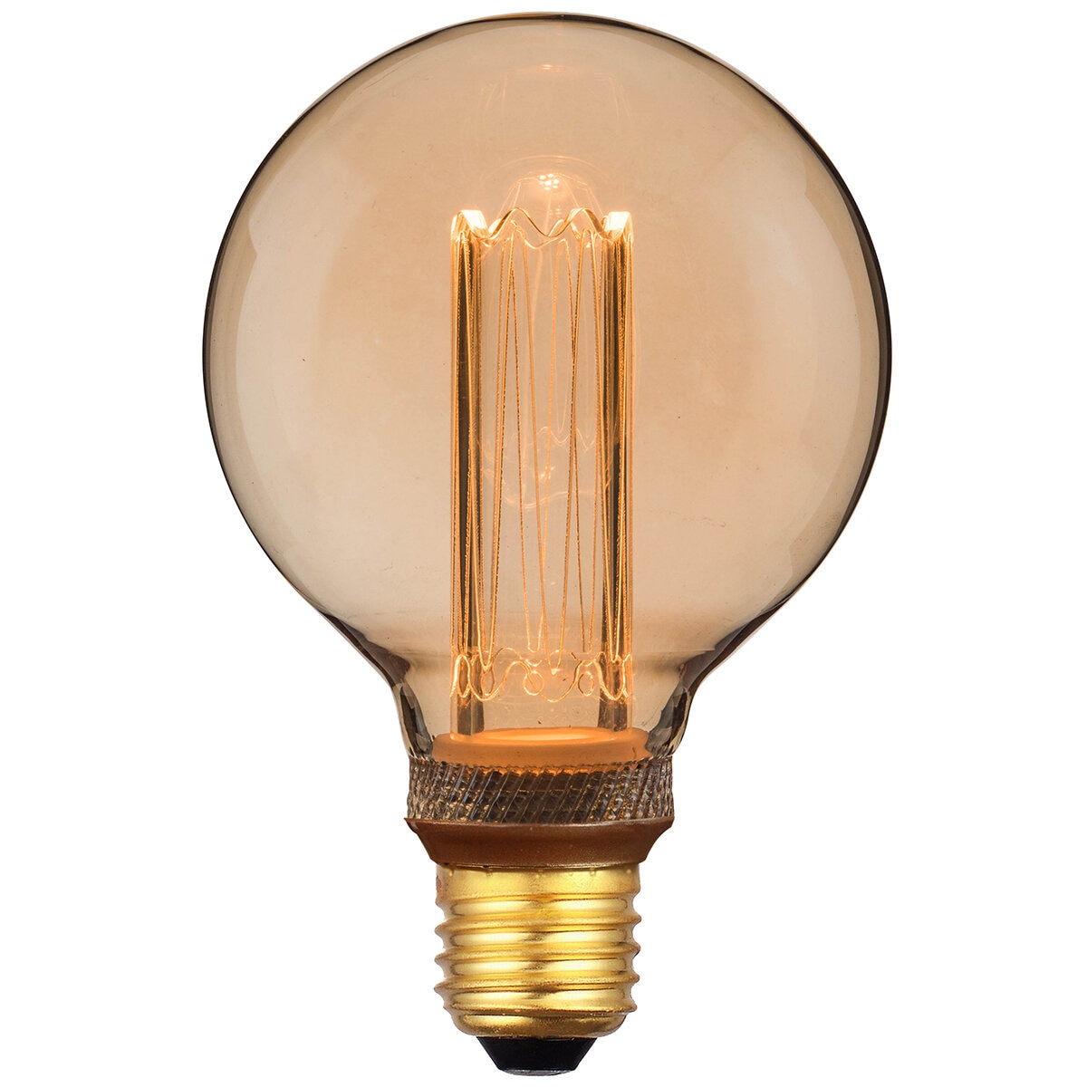 Nordlux Deco Retro G95 LED Filament Lamp Gold