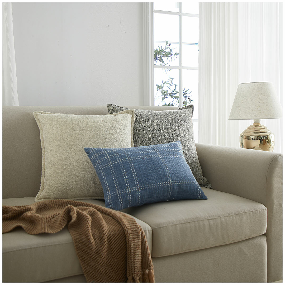 Sofa Scape Decorative Pillows 3 Pack