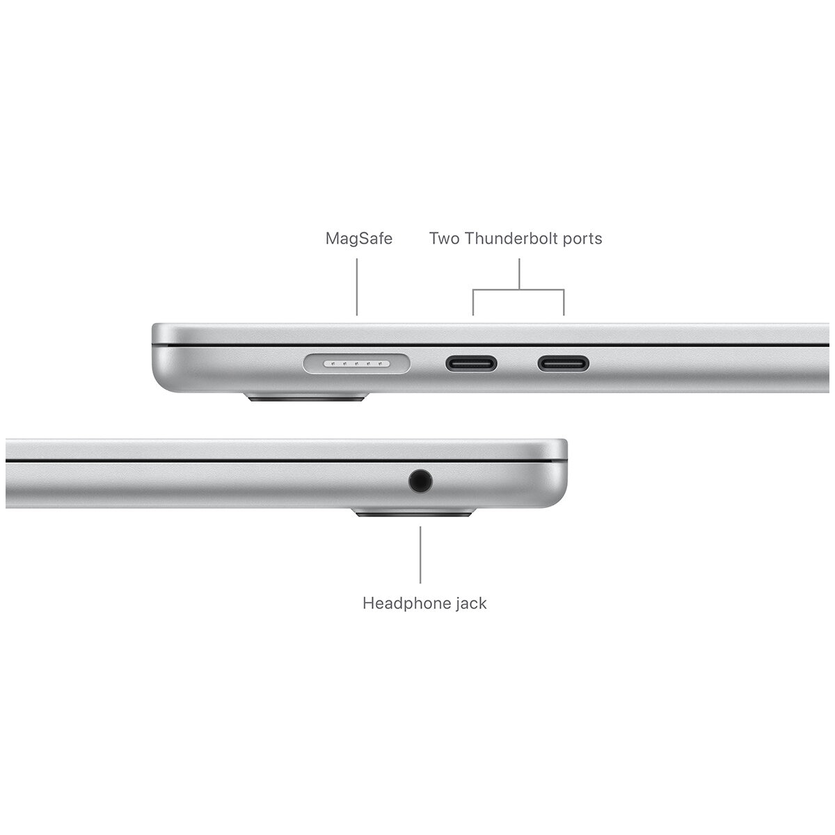 MacBook Air 15 Inch with M3 Chip 8GB 512GB SSD Silver
