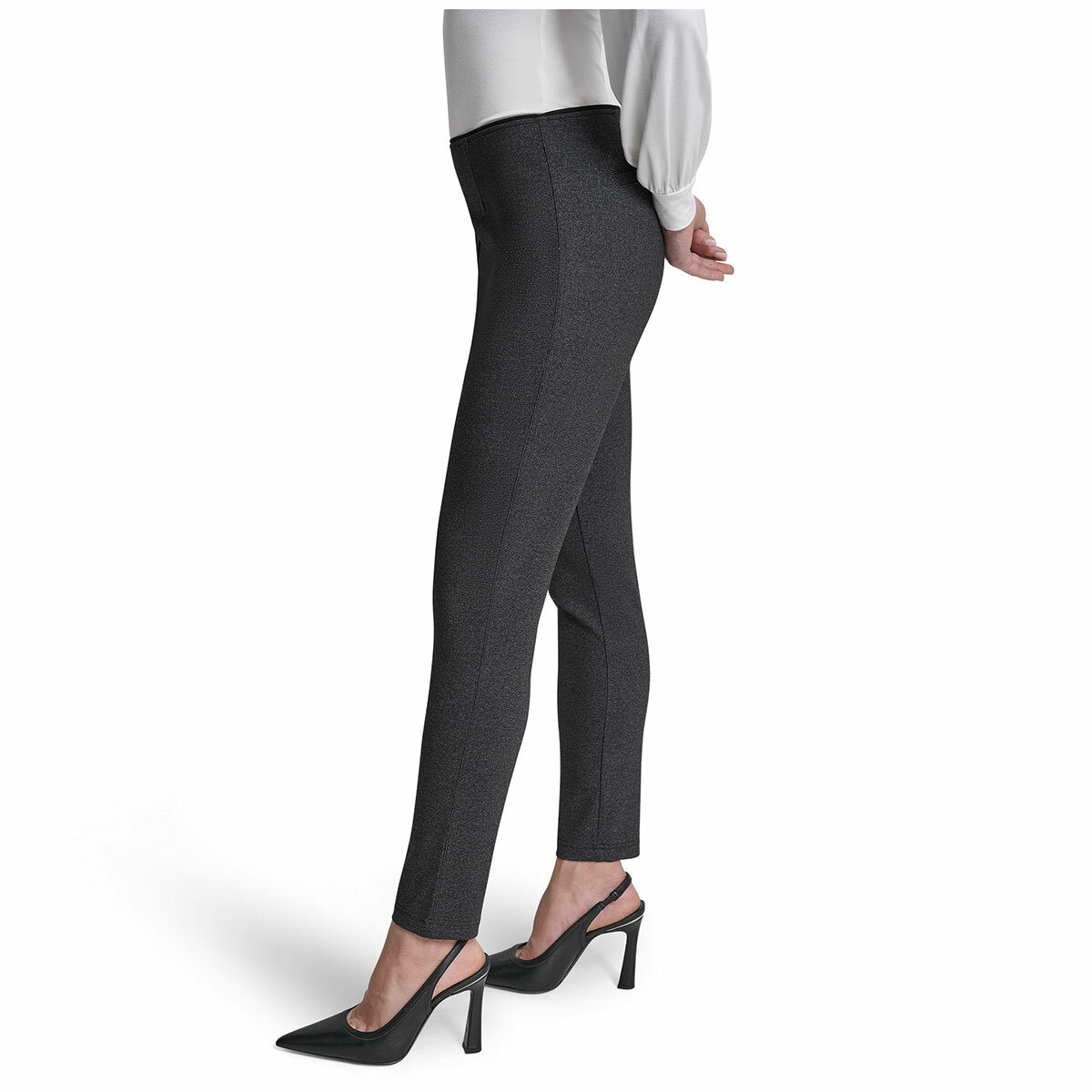 DKNY Women's Slim Leg Ponte Pant