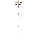 Cascade Mountain Tech Carbon Fibre Trekking Poles Set TP-CF-QL-CORK-24-C