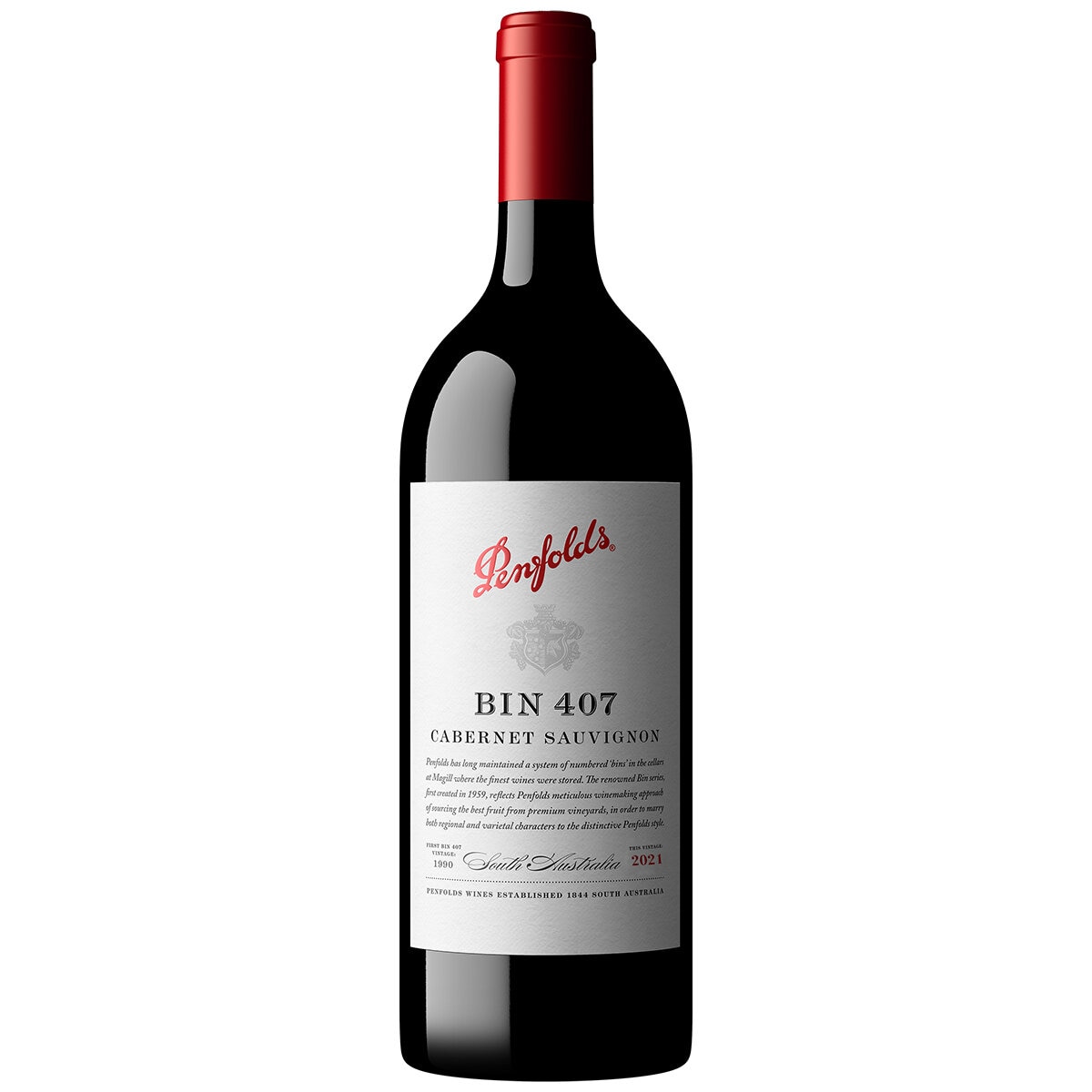 Penfolds Bin 407 Cabernet Sauvignon 2021 Magnum 1.5L