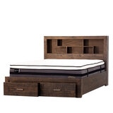 Vivin Sedona 2 Drawer Bookshelf Queen Bed