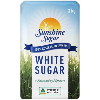 Sunshine Sugar White Sugar 3kg