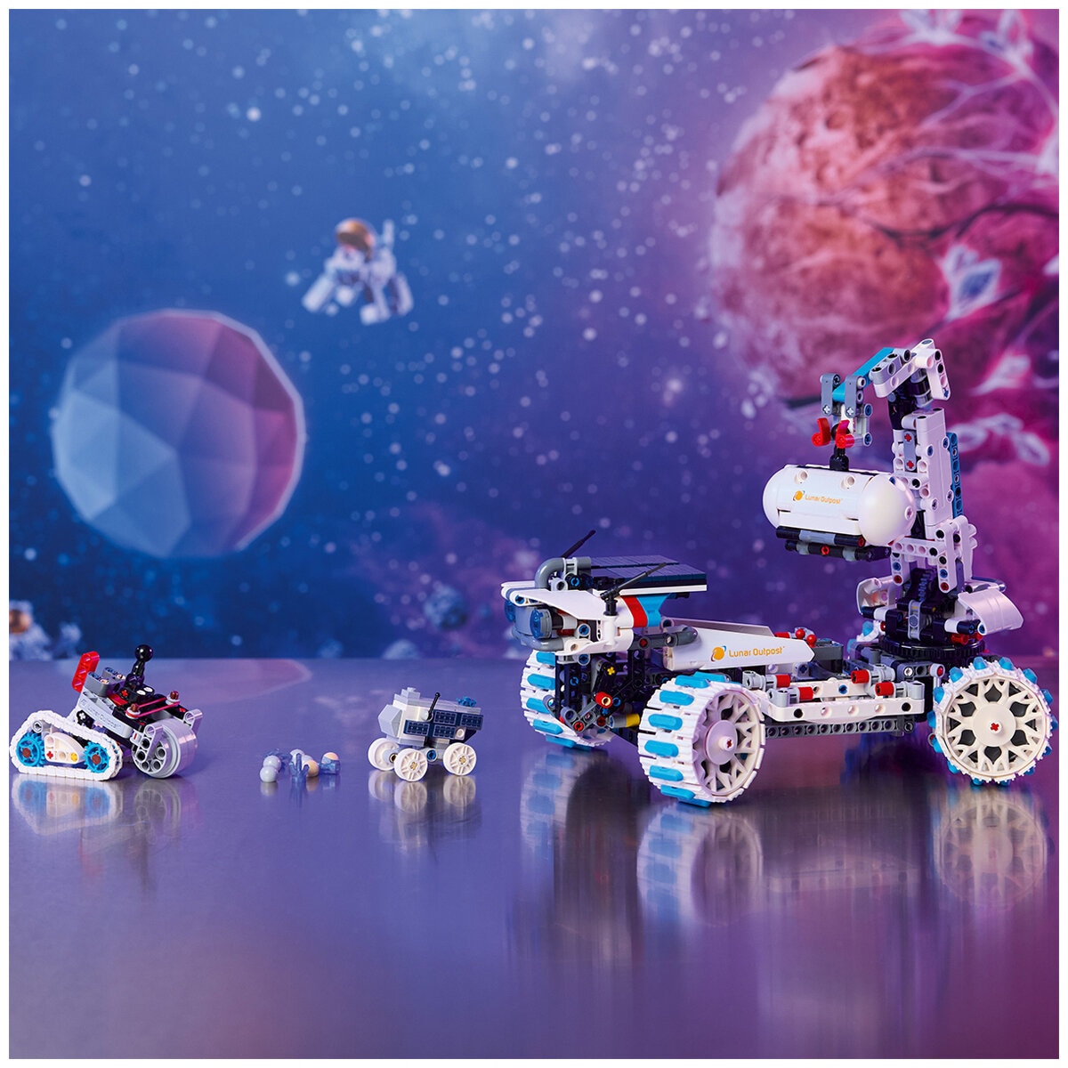LEGO Technic Lunar Outpost Moon Rover Space Vehicle 42211
