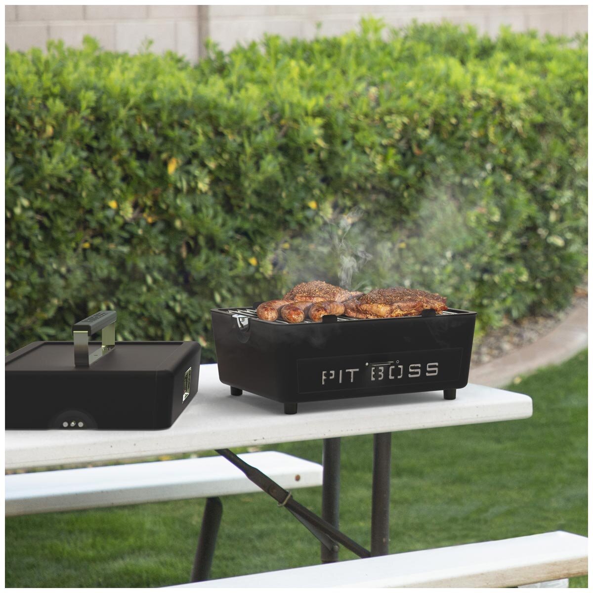 Pit Boss Portable Charcoal Grill With Cover