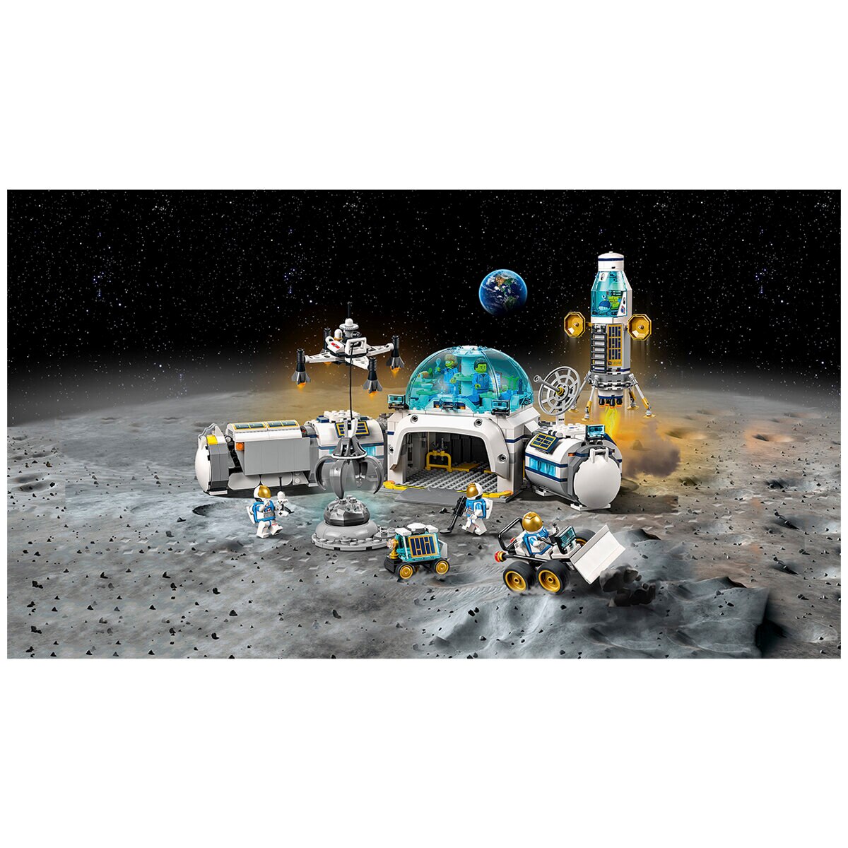 LEGO City Space Lunar Research Base 60350