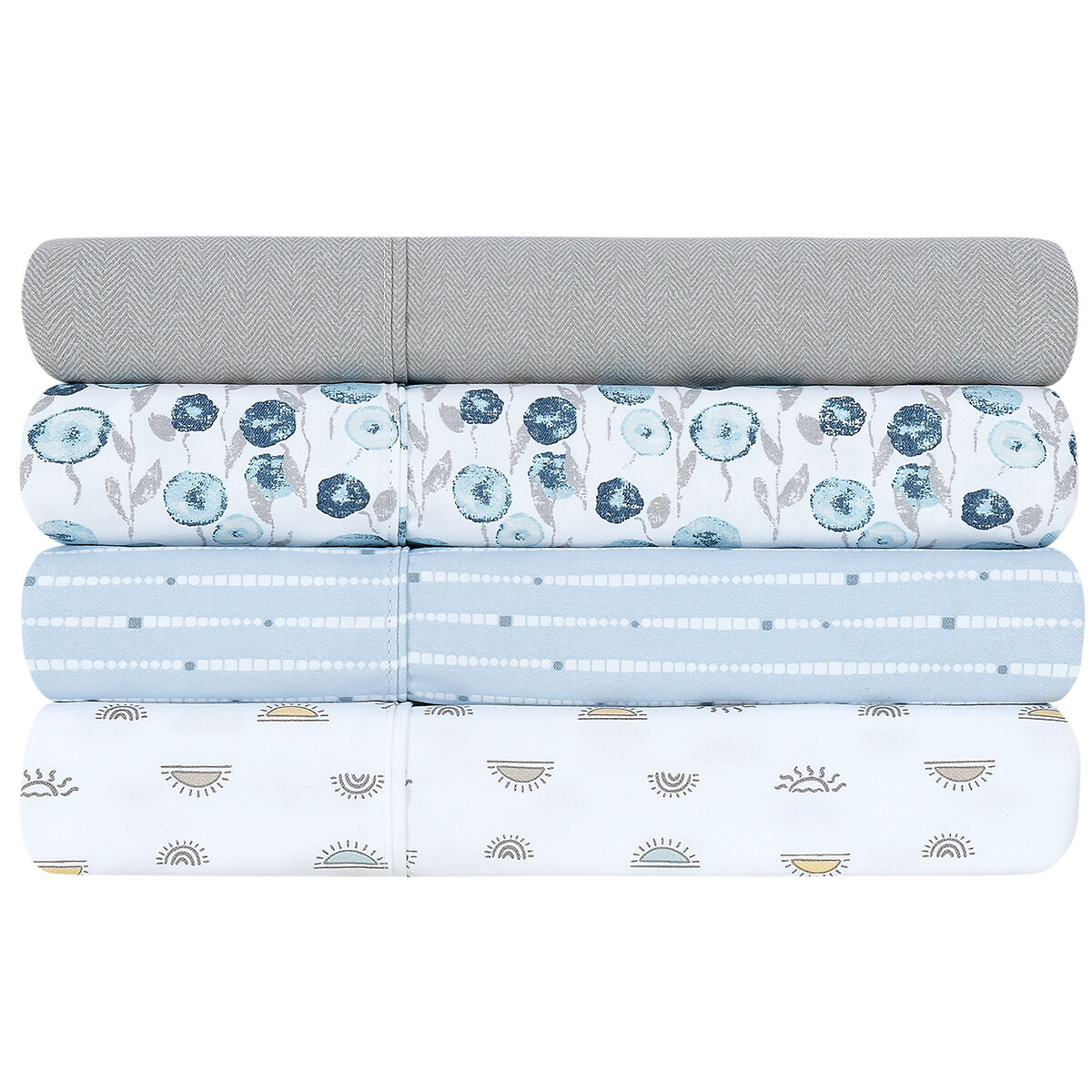 South Point Home Fashions Poly Flannel Sheet Set 6 Piece King