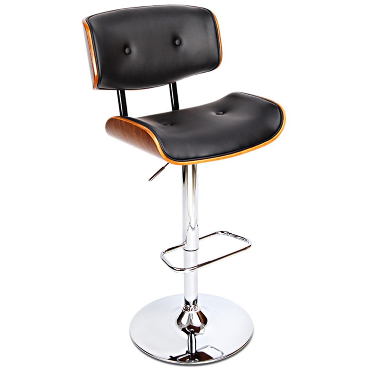 Artiss Black Gaslift Barstool 1 pack