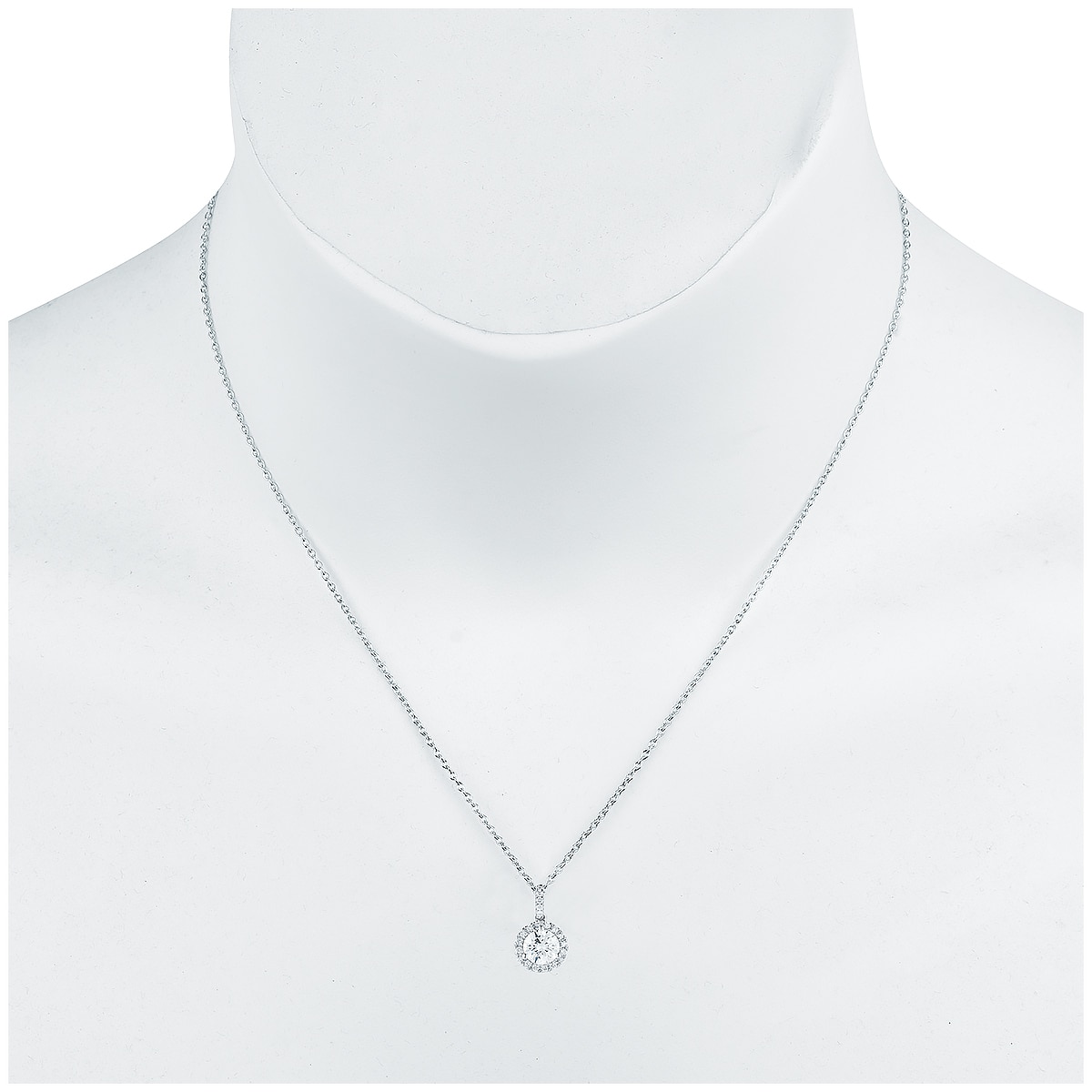 1.65ctw Diamond Graduated Necklace