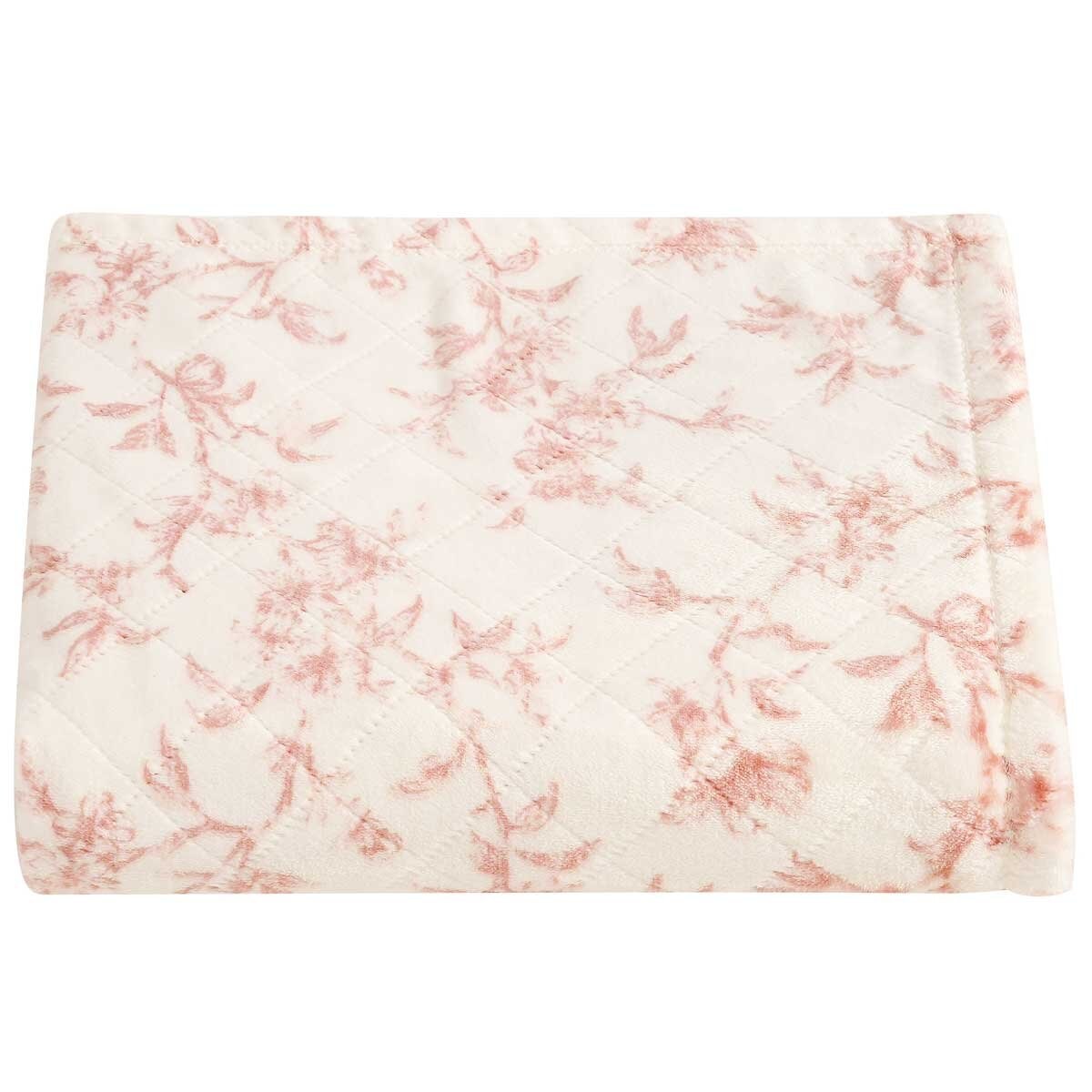 Fraiche Maison Velvet Plush Throw 152cm x 177cm Elodie