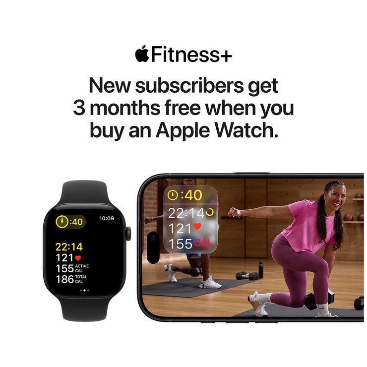 Apple Watch Series 12 GPS 42mm Dark Bronze Aluminium Case with Olive Sport Band - S/M