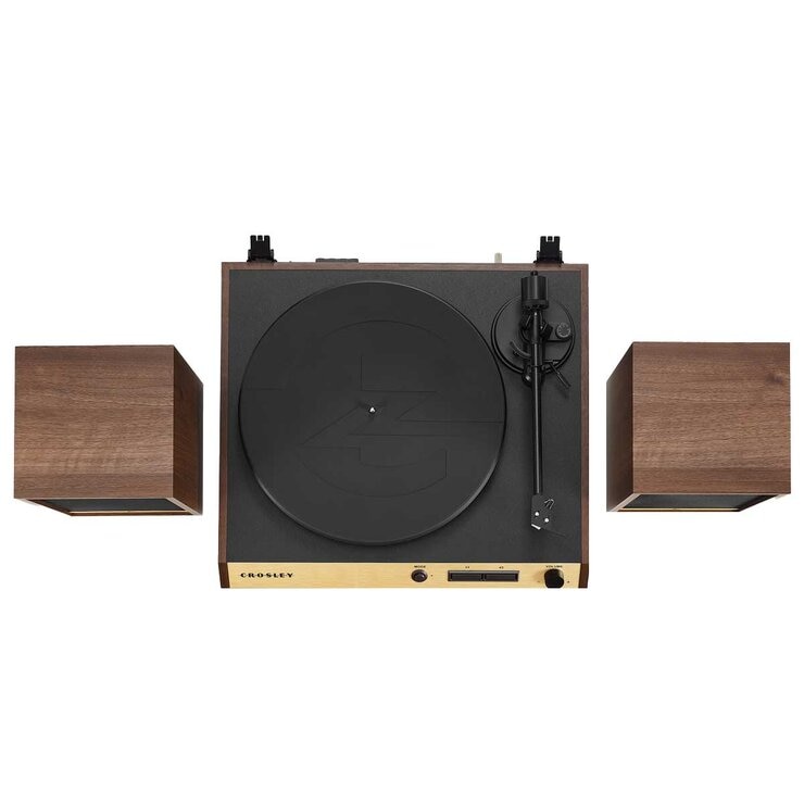 Crosley C72 Record Vinyl Shelf Turntable CR72A-WA