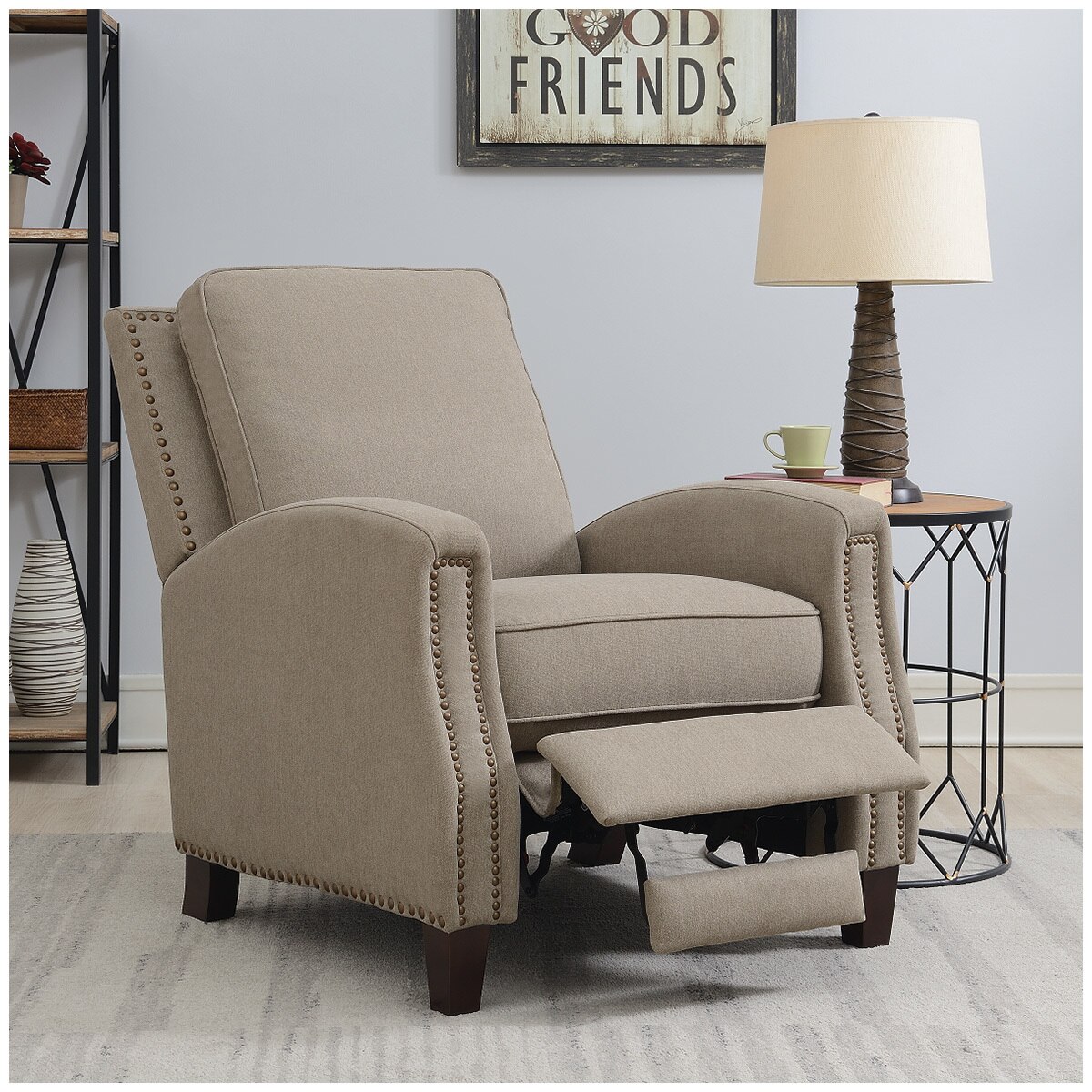 MorriSofa Fabric Pushback Recliner Costco Australia