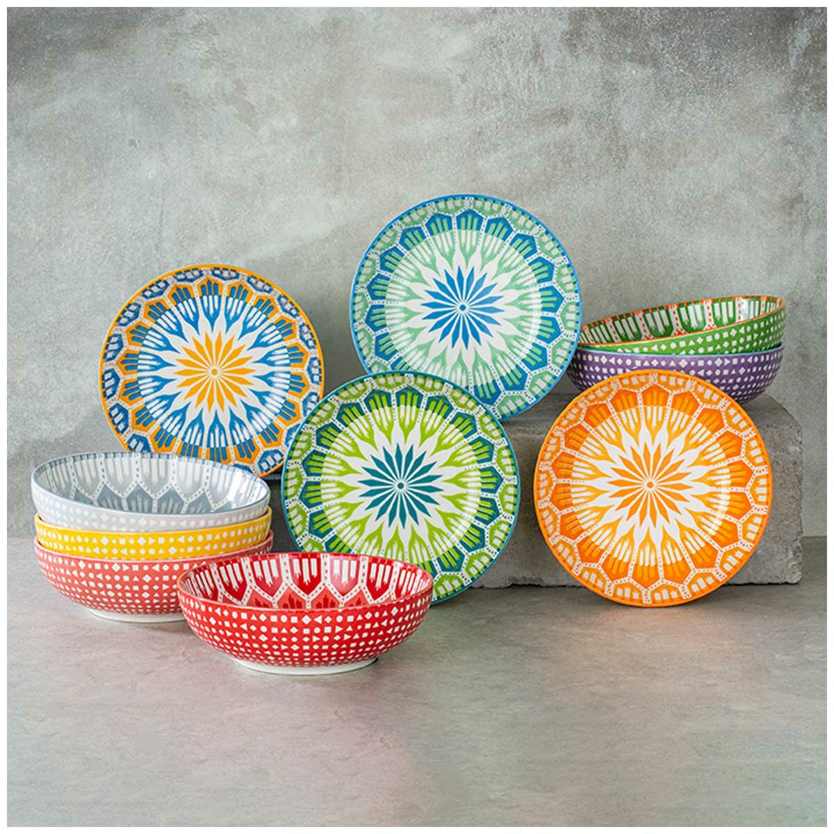 Signature Arrow Bowls 10 Piece