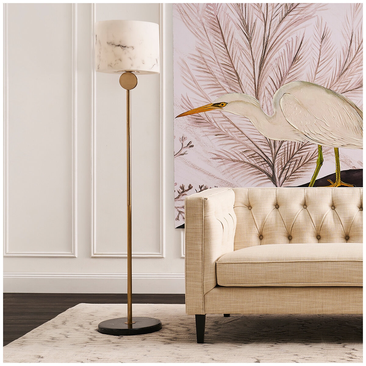 CAFE LIGHTING & LIVING Saratoga Floor Lamp