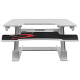 Eureka Ergonomic Height Adjustable Sit Stand Desk 36 Inch - White
