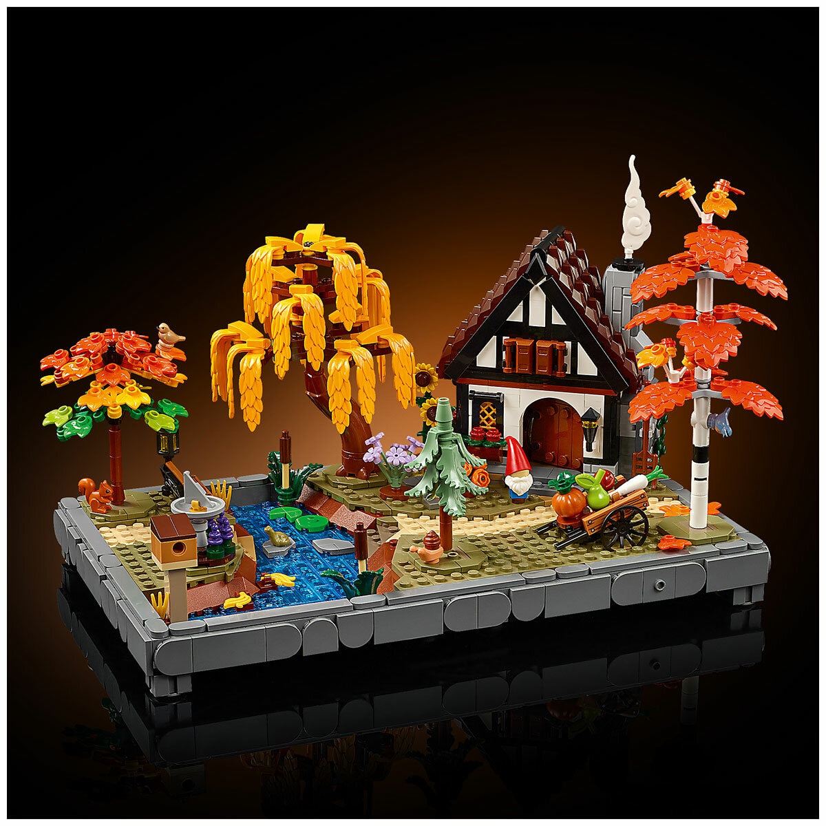 LEGO Icons Autumn Cottage Garden 11372