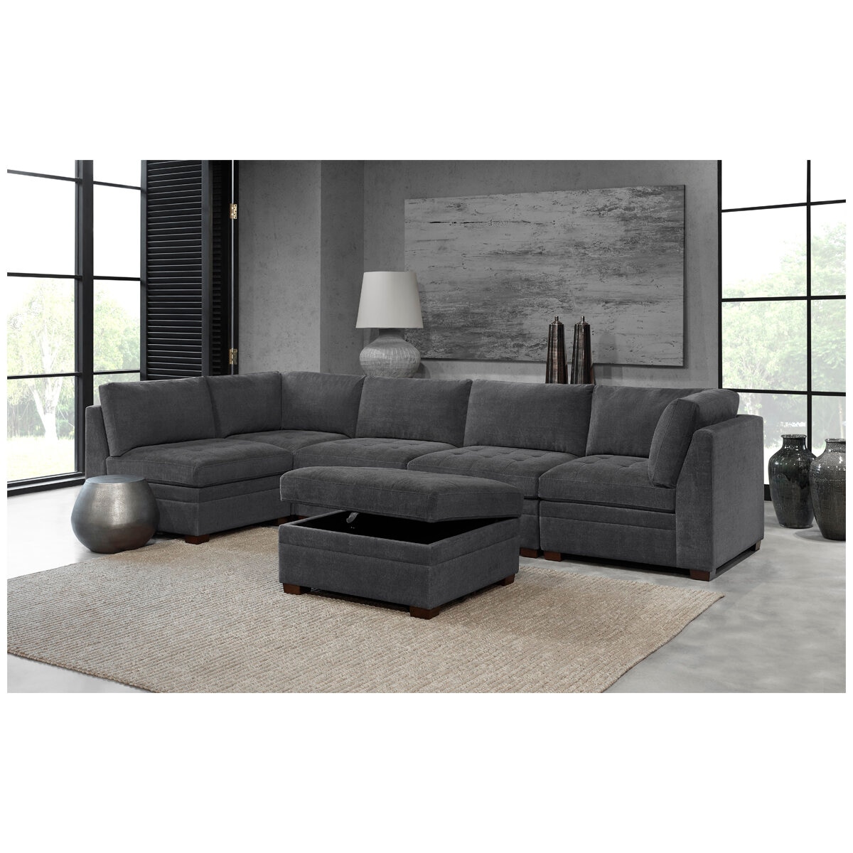 Thomasville Tisdale 6-piece Modular Sectional