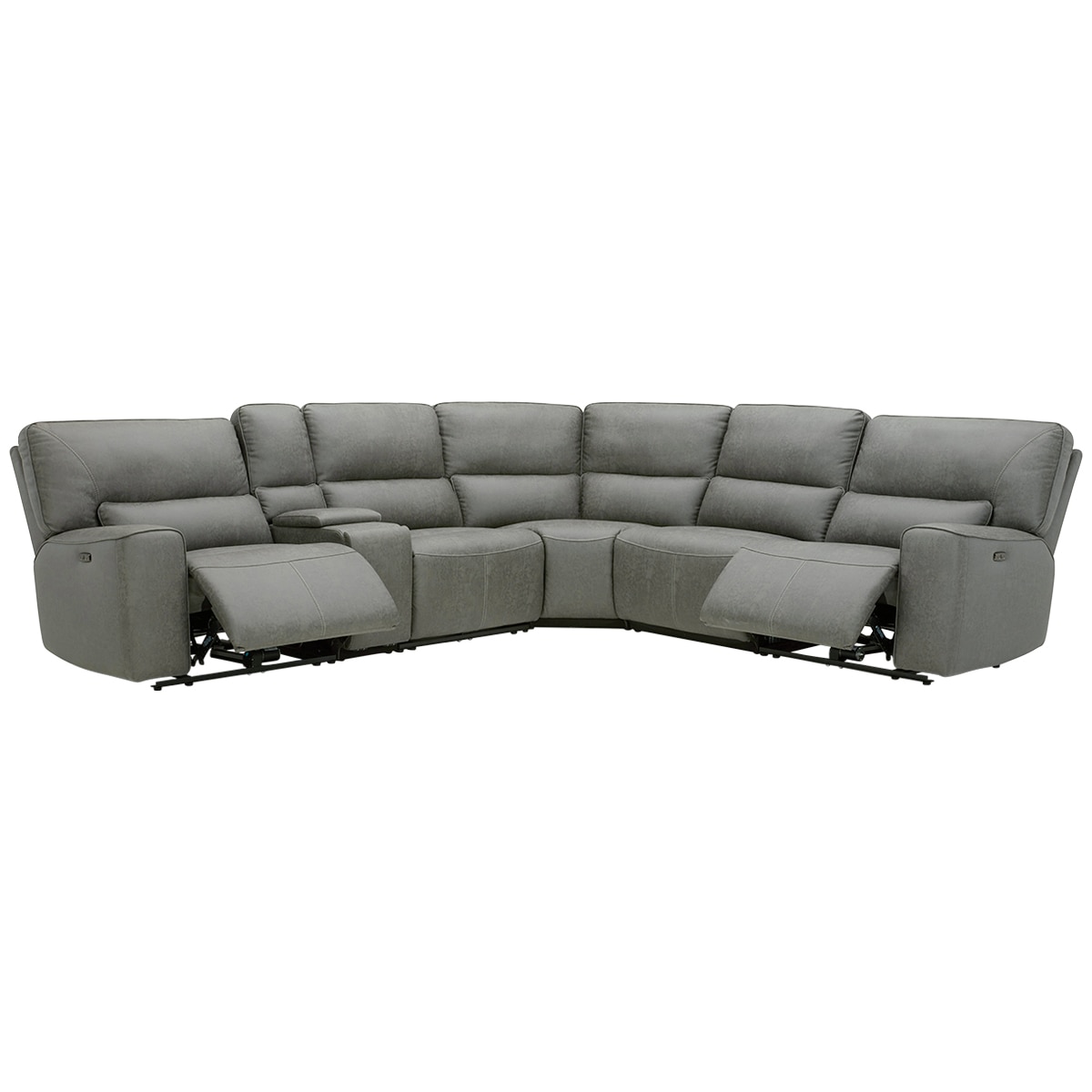 Gilman Creek Fabric Power Reclining Sectional with Power Headrests