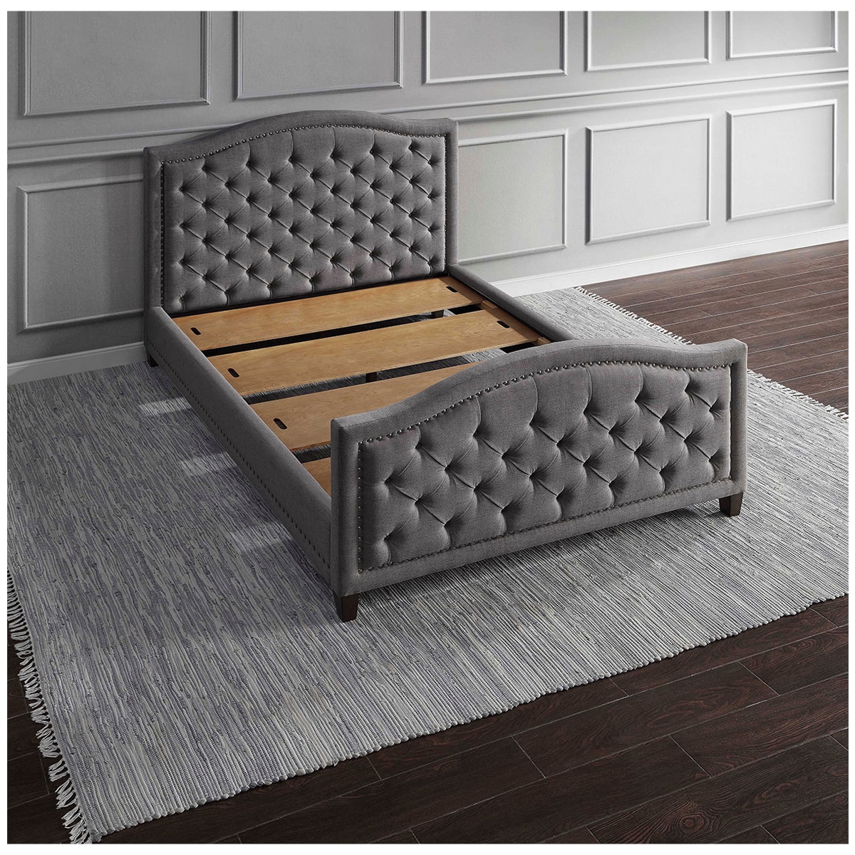 Thomasville Upholstered Queen Bed Grey Costco Australia