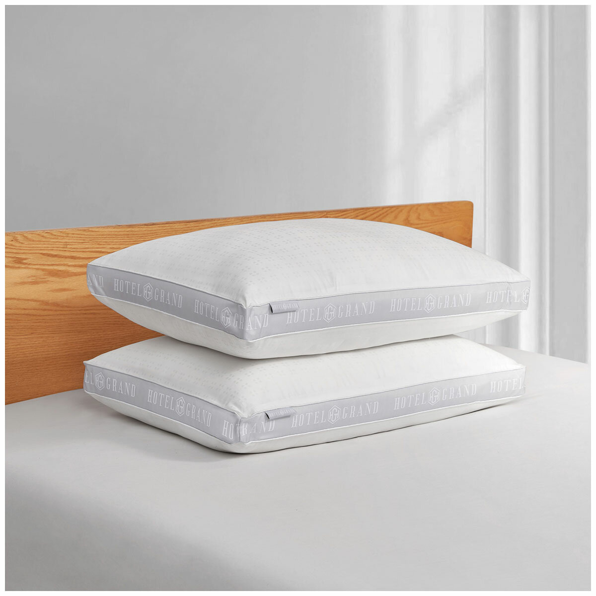 Hotel Grand Cluster Gel Fibre Pillow 2 Pack