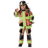 Teetot Adventure Factory Costume Tan Firefighter